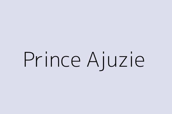 Prince Ajuzie